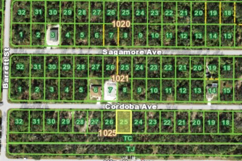 Terreno en venta en Port Charlotte, Florida № 1230227 - foto 1