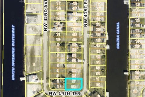 Terreno en venta en Cape Coral, Florida № 1424529 - foto 3