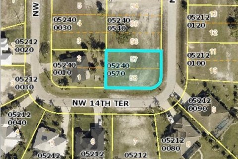 Terreno en venta en Cape Coral, Florida № 1424529 - foto 5