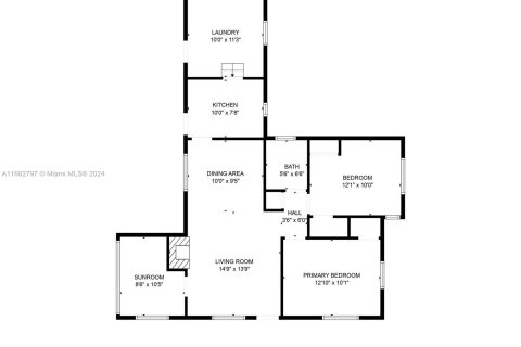 Купить виллу или дом в Майами, Флорида 2 спальни, 85.01м2, № 1415754 - фото 14