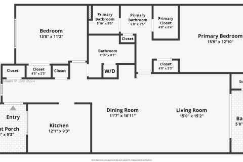 Condominio en venta en Weston, Florida, 2 dormitorios, 114.36 m2 № 1077178 - foto 19