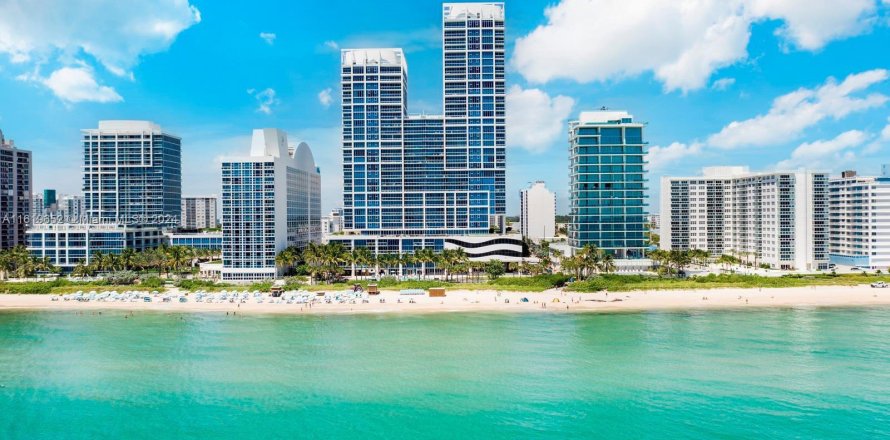 Condo in Miami Beach, Florida, 1 bedroom  № 1240877