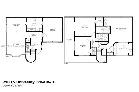 Condominio en venta en Davie, Florida, 3 dormitorios, 162.58 m2 № 1236769 - foto 28