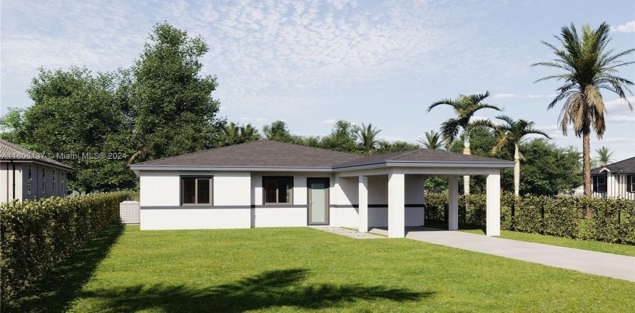 Villa ou maison à Miami Gardens, Floride 4 chambres № 1226600