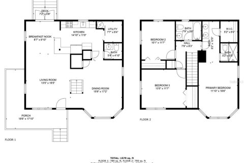 House in Tampa, Florida 3 bedrooms, 164.99 sq.m. № 1349852 - photo 2