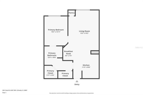 Condominio en venta en Orlando, Florida, 1 dormitorio, 68.65 m2 № 1428756 - foto 21