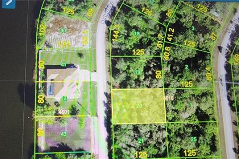 Terreno en venta en Port Charlotte, Florida № 1164271 - foto 1