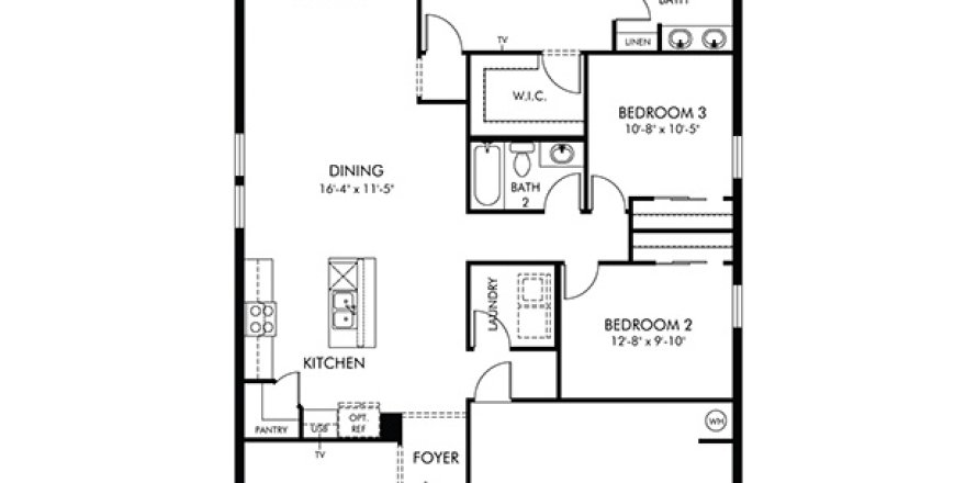 Casa en Haines City, Florida 3 dormitorios, 157.47 m2 № 1352456