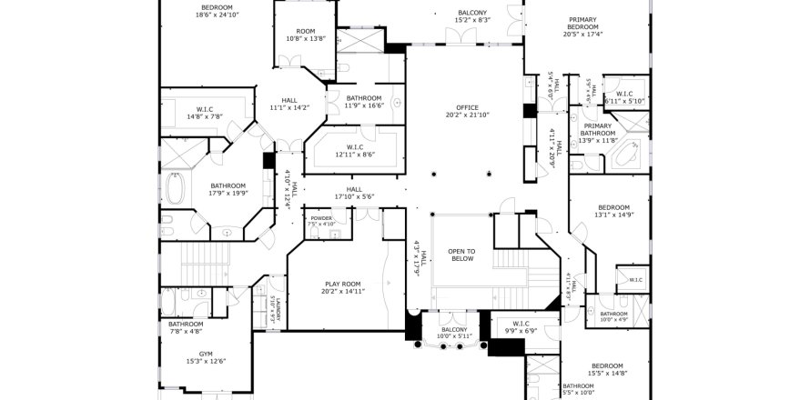 House in Lighthouse Point, Florida 6 bedrooms, 928.28 sq.m. № 1068539