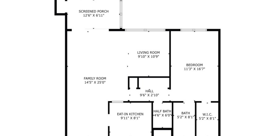 Condo in Palm Springs, Florida, 1 bedroom  № 1059075