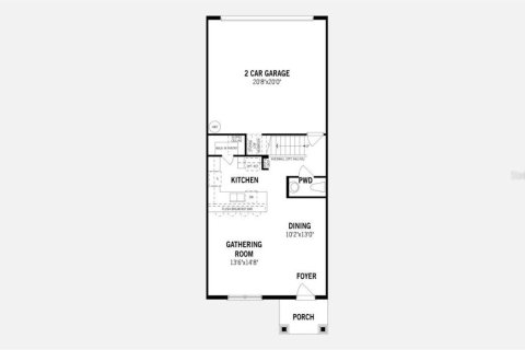 Touwnhouse à vendre à Apopka, Floride: 3 chambres, 137.12 m2 № 1384952 - photo 2