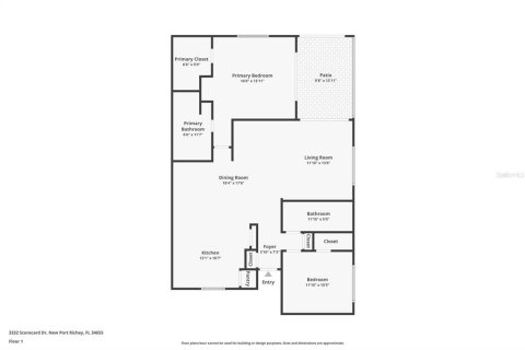 Condo in New Port Richey, Florida, 2 bedrooms  № 1267708 - photo 3