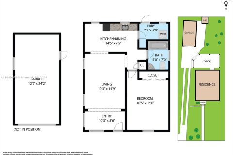 House in Dania Beach, Florida 1 bedroom, 62.43 sq.m. № 1331792 - photo 12