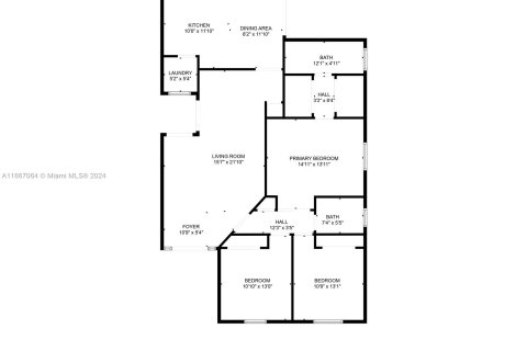 Купить виллу или дом в Майами, Флорида 3 спальни, 136.47м2, № 1381632 - фото 28