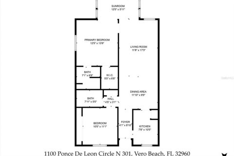 Купить кондоминиум в Виро-Бич, Флорида 4 комнаты, 92.9м2, № 1254400 - фото 18