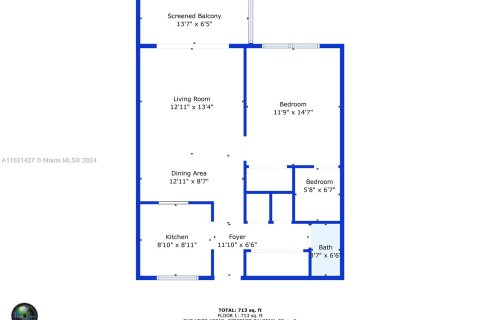 Copropriété à vendre à Lauderdale Lakes, Floride: 1 chambre, 65.5 m2 № 1242311 - photo 26